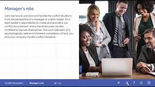 Free Demo Of Conflict Resolution Course That You Can Purchase As A Template