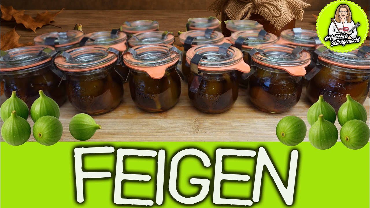 Unreife Feigen ? Mach eine Spezialität daraus- Haltbar!