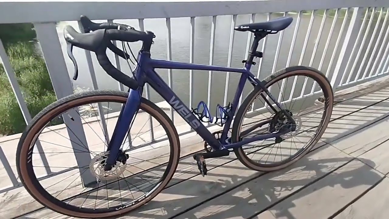 Wels darkston мой новый велосипед , прокатился по велодорожке