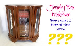 Hand Painted Jewelry box Makeover Come and see what I did with this jewelry box that I got for free