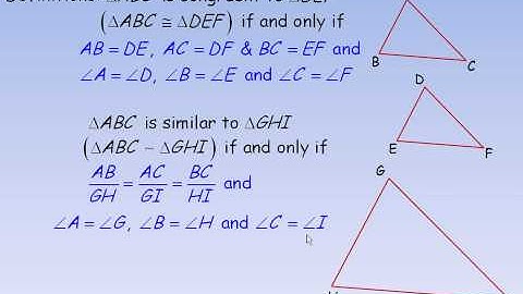 Investigate Properties of Similar Triangles Part 1