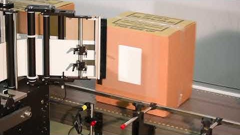 CTM LABELING SYSTEMS - 360a WIPE ON / MERGE LABEL APPLICATOR – 10.0” WIDE