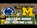 Michigan vs. Penn State Predictions | College Football Betting Picks Week 7 2022