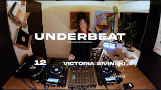 VICTORIA SIVINSKI #12 UnderBeat Studio - DJ SET Music /  Techno - Trance & Break