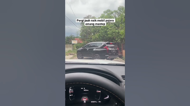 Enak juga perjalanan jauh naik pajero #fyp #basitdul