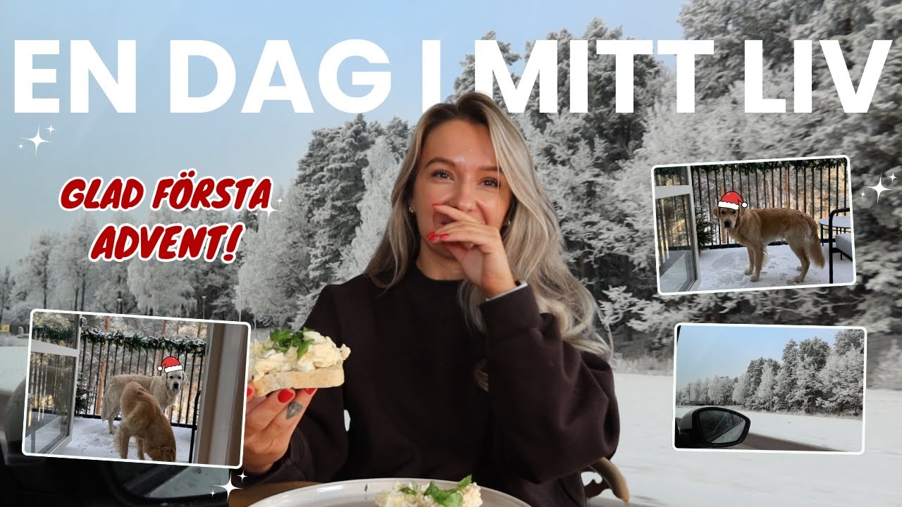FÖRSTA ADVENT  | VLOGG 🤶🎄🌠