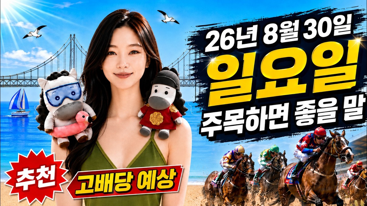 2026년 8월 30일 요일 서울 고배당 예상 마필