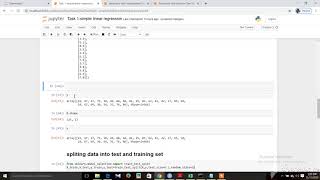 Task 1- Prediction of score with help of  Simple regression ( Supervised Machine Learning) #TSF