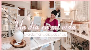 Cozy day at home | day in the life ♡ diy centro de mesa san Valentín ♡Valentine’s garland diy♡decor