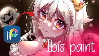 Speedpaint - Ibis Paint Princess King Boo