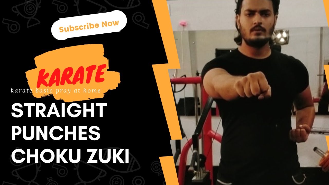 Choku Zuki (Straight punch) / Basic Karate Punches And Strikes / Learn