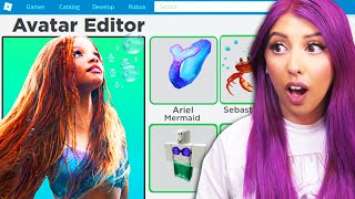 MAKING ARIEL THE LITTLE MERMAID AN ACCOUNT ON ROBLOX!