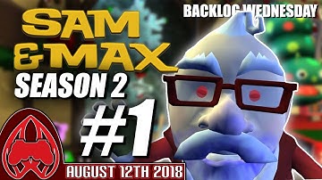 Sam & Max Beyond Time & Space PART #1: Ice Station Santa | MugiwaraJM Streams