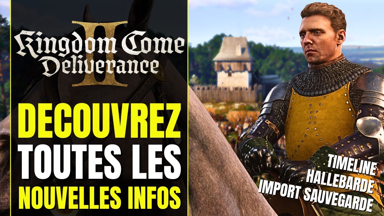 TOUT CE QU'ON SAIT sur Kingdom Come Deliverance 2 | Arme, Histoire