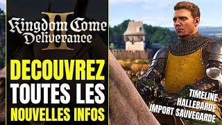 TOUT CE QU'ON SAIT sur Kingdom Come Deliverance 2 | Arme, Histoire, Progression, Combat, Gameplay,..
