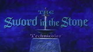 Opening To The Sword In The Stone 1991 Vhs