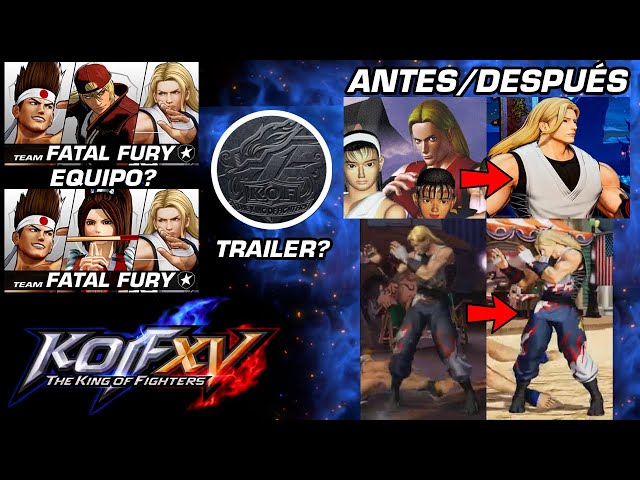 The King of Fighters XV: Team Fatal Fury é revelado