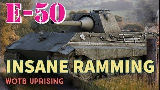 *INSANE* E 50 Ramming - 13k damage (end) - WotB Uprising