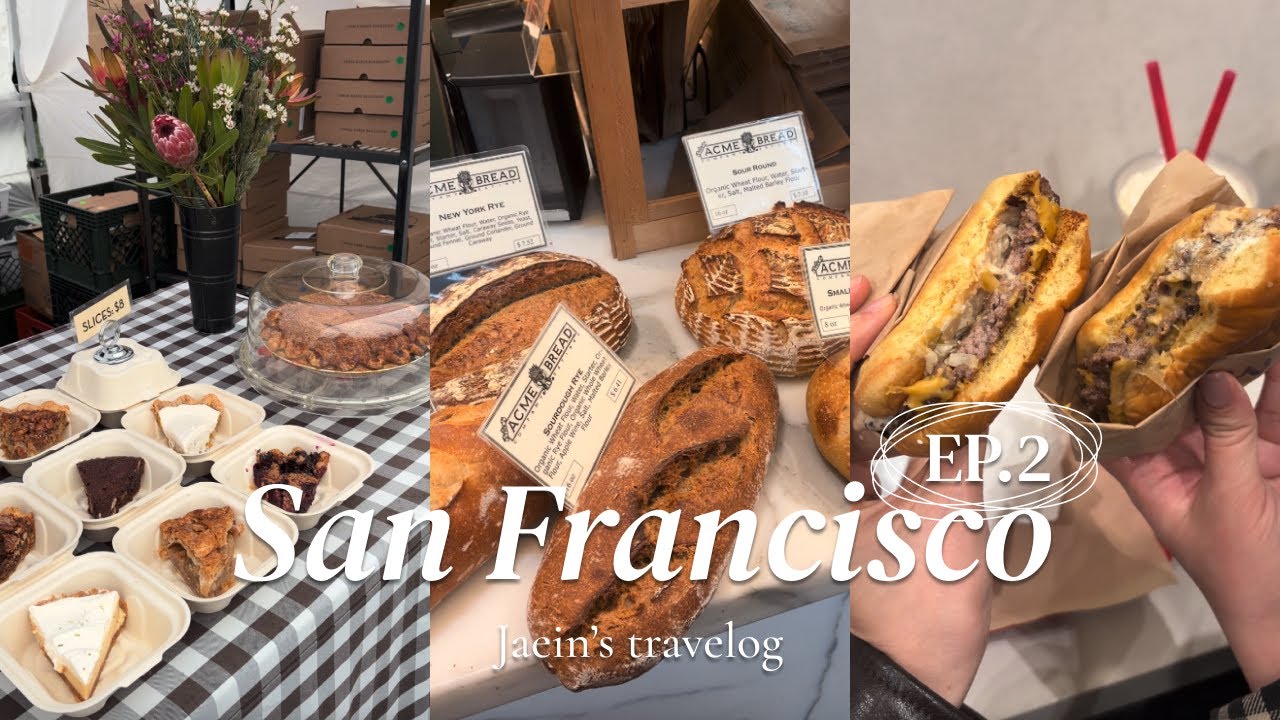 🇺🇸 샌프란 여행 EP.2 | 일하면서 맛집투어하는 여행자 | 한달살기 2주차