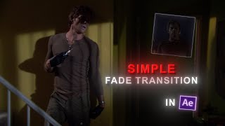 Simple Fade Transition | After Effects Tutorial