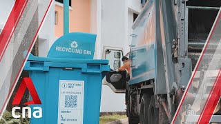 What happens to the trash you toss into the recycling bin?