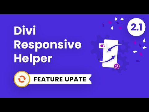 Divi Responsive Helper Plugin Feature Update 2.1
