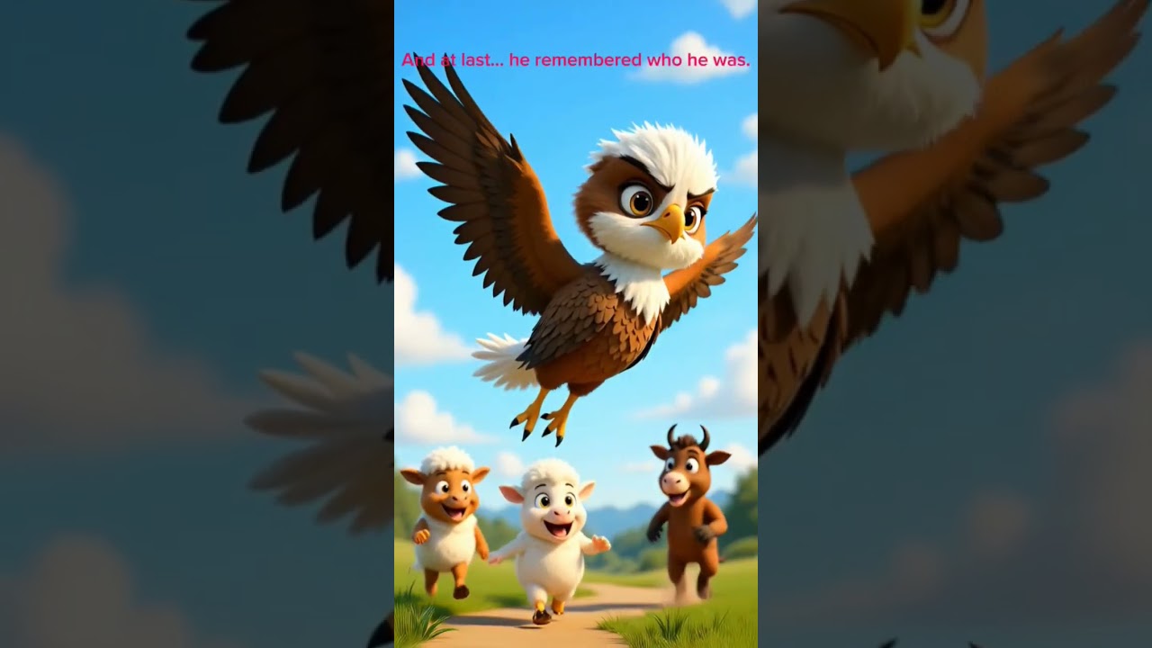 The Eagle Who Forgot He Could Fly 🦅✨ | Pixar-Style Short Story 