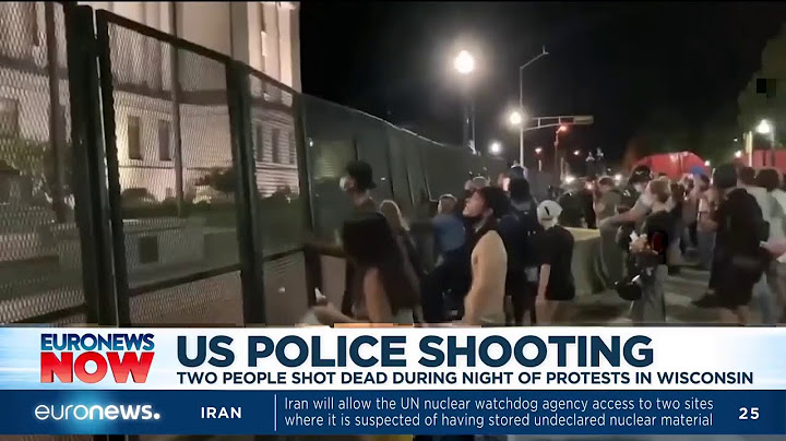 US police shooting: Two people shot dead during night of protests in Wisconsin