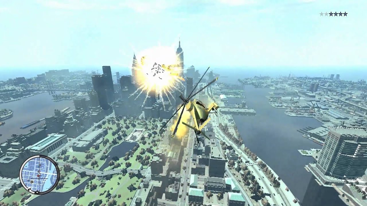 GTA IV: TBoGT - Helicopter Battle