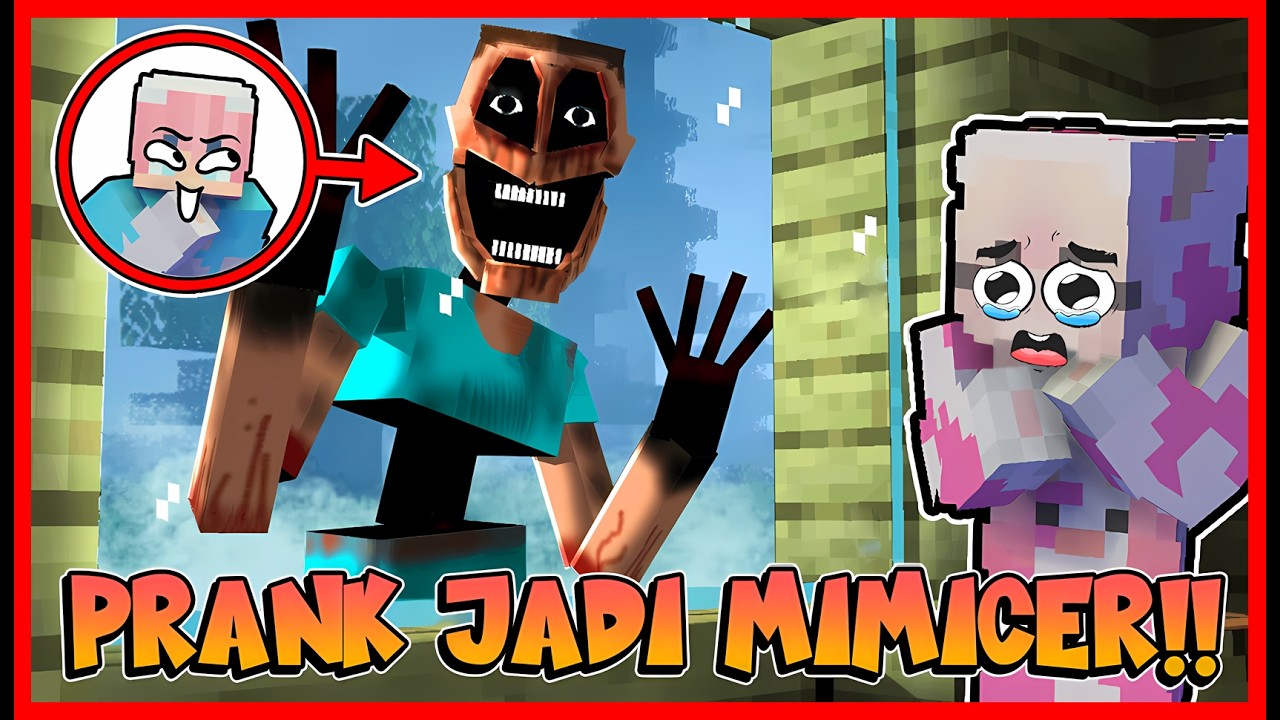 ATUN BERUBAH JADI MIMICER DAN PRANK MOMON !! Feat @sapipurba Minecraft