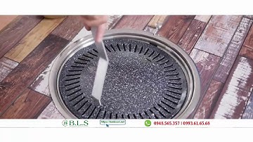 Bếp Nướng Than Hoa Âm Bàn Hút Trên Không Khói - Bếp nướng than hoa không khói