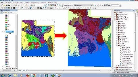 how to Convert shapefile to Raster in ArcGIS