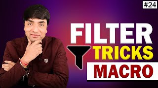 Advanced FILTER Tricks in Excel | How to use Excel Macro to boost Advanced Filter