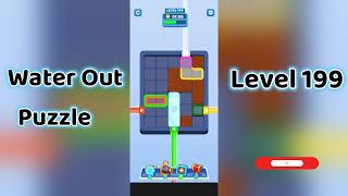 Water Out Puzzle Level 199 Walkthrough 💧 | Step-by-Step Guide | Mini Boss