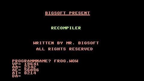 A tiny adventure in decompiling a PETSPEED compiled C64 BASIC program