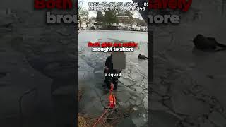 These Girls FELL Through the ICE Then Cops Did THIS... 🤯 #bodycam #rescue #truecrimecases