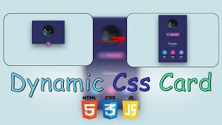 Interactive CSS Card Design Tutorial | Expandable Card Using HTML, CSS & JavaScript