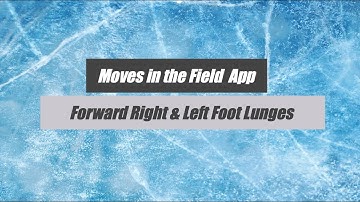 MITF App: Forward Right and Left Foot Lunges