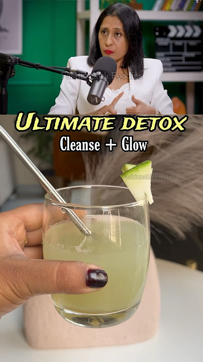 Gut Detox Hack! Ash Gourd Safed Petha Juice = Cleanse   Glow #DetoxYourBody #HealthyLiving #short