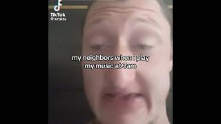 When my neighbors play loud music #meme #daniel #larson #daniellarson
