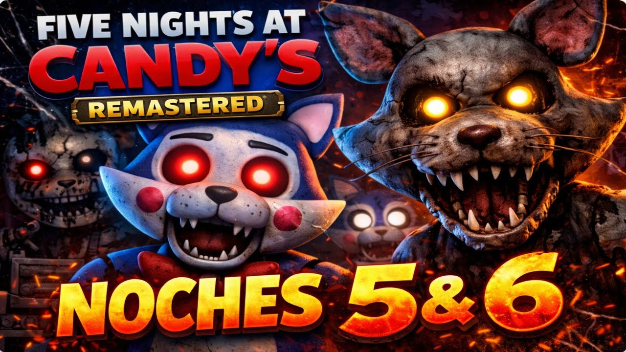 Rat se une al festín | Five Nights at Candys Noches 5 y 6