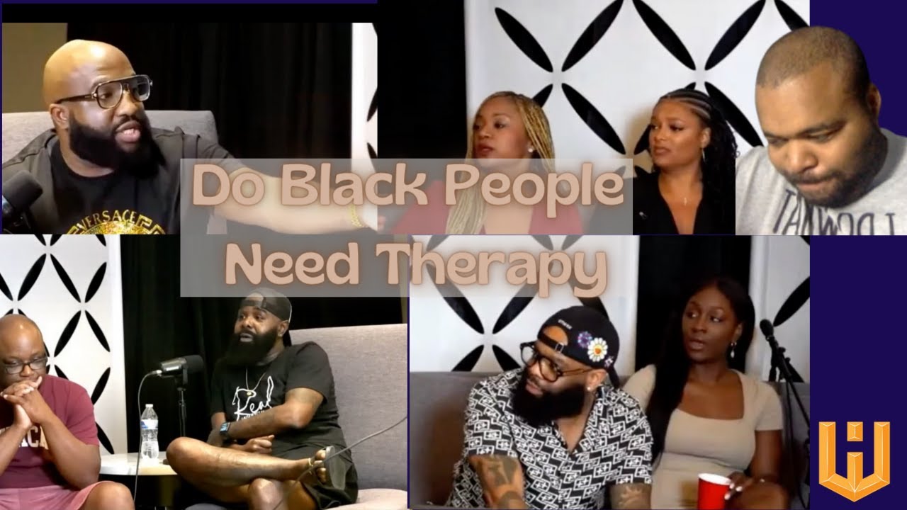 Do Black People Need Therapy? | Lapeef Let's Talk Discuss Mental Health and the need for therapy.