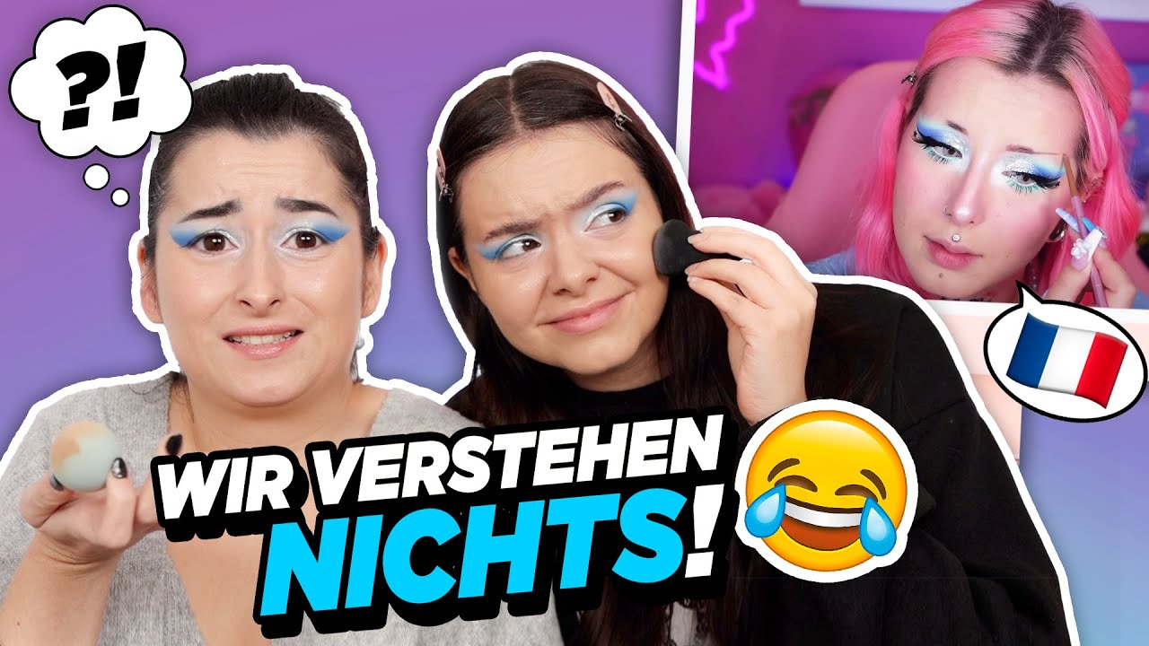 Wir versuchen ein Makeup Tutorial nachzuschminken, DAS WIR NICHT