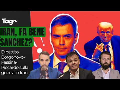 Iran, fa bene Sanchez a prendere le distanze da Trump? Confronto Borgonovo-Fassina-Piccardo