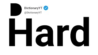 Hard Synonyms | Thesaurus | Similar Words 