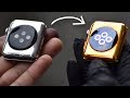 Turning Apple Watch into 24K Gold Watch