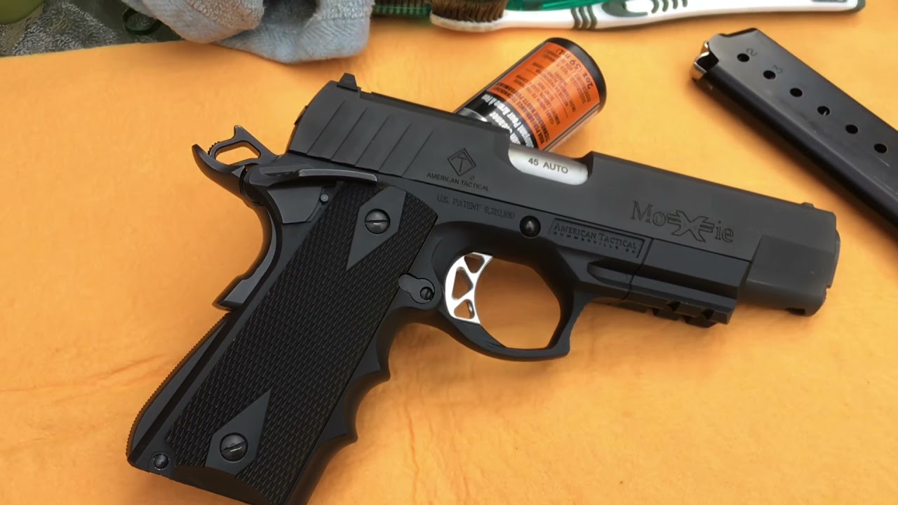 ATI FXH-45 moxie 1911 .45acp polymer frame review