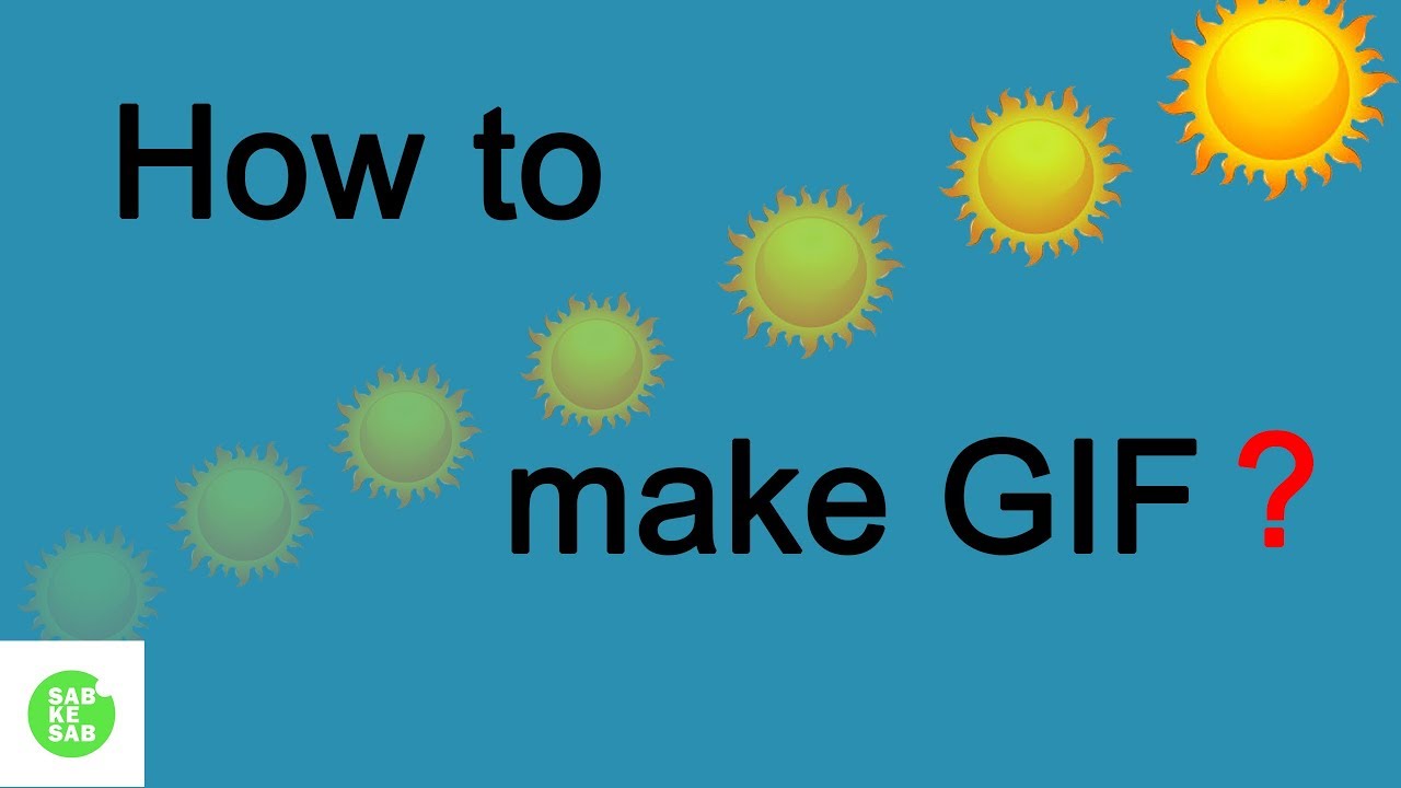 How To Make GIF Animation In Photoshop In Hindi 2019 YouTube
