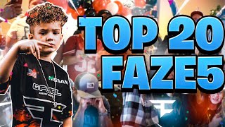 Winning #FaZe5 Top 20! Rowdy Rogan and Family's Reaction 😯 (YOUNGEST EVER)