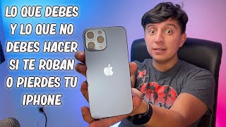 Cómo recuperar, bloquear o borrar un iPhone robado o extraviado (2022) - Charlypi
